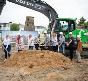Spatenstich für den Bau des Ferdinand-von-Schütz-Hauses