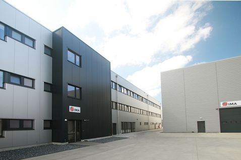 Halle und Bürogebäude der IMA, Lübbecke
